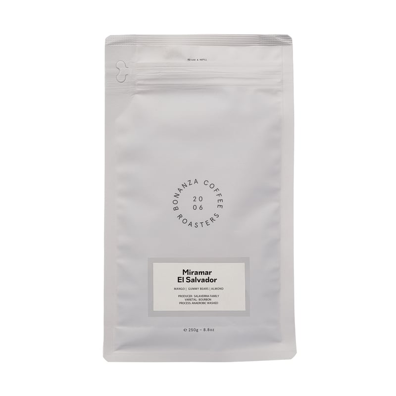 Bonanza - Salwador Finca Miramar Washed Anaerobic Omniroast 250g