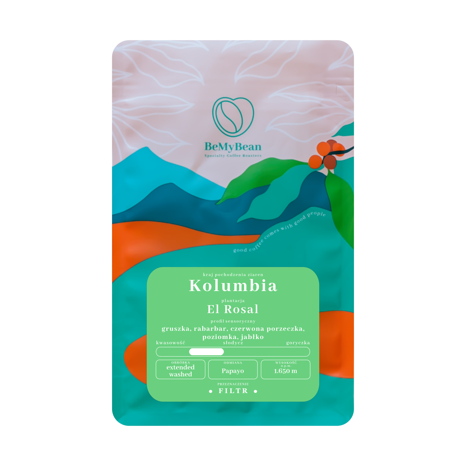 BeMyBean - Colombia El Rosal Washed Filter 250 g