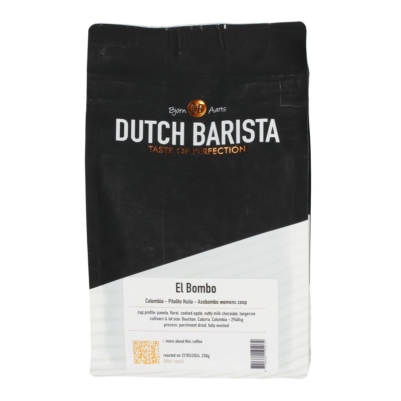 Dutch Barista - Colombia El Bombo Washed Filter 250g (outlet)