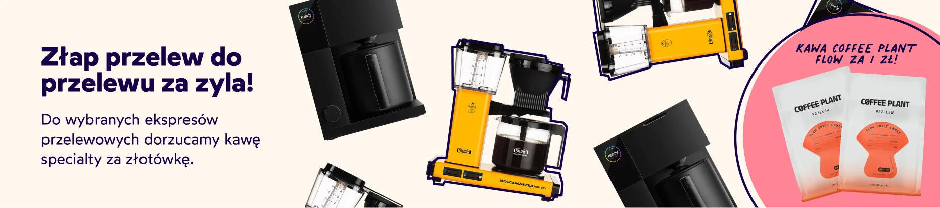 Moccamaster lub Aiden + FLOW