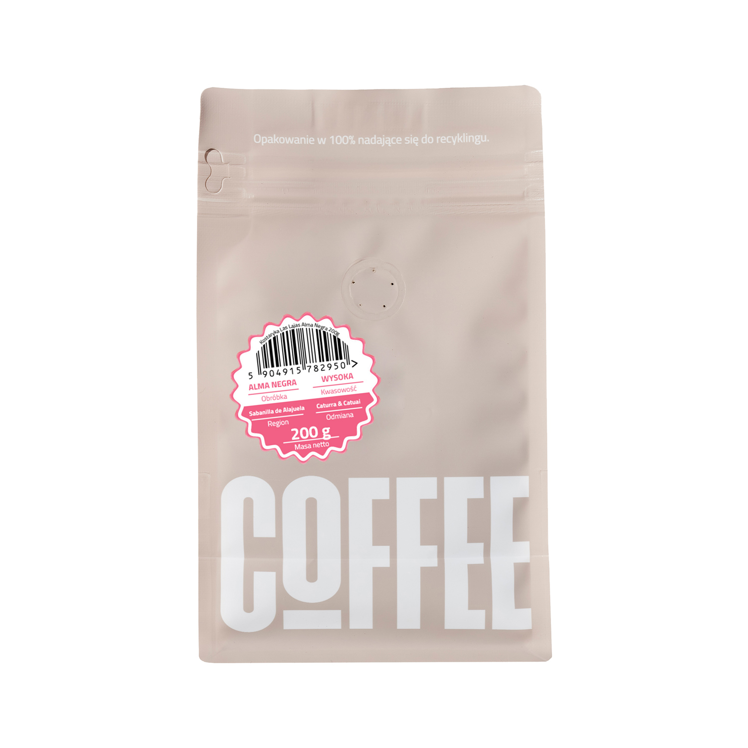 COFFEELAB - kawa ziarnista Kostaryka Las Lajas Alma Negra Filter 200 g