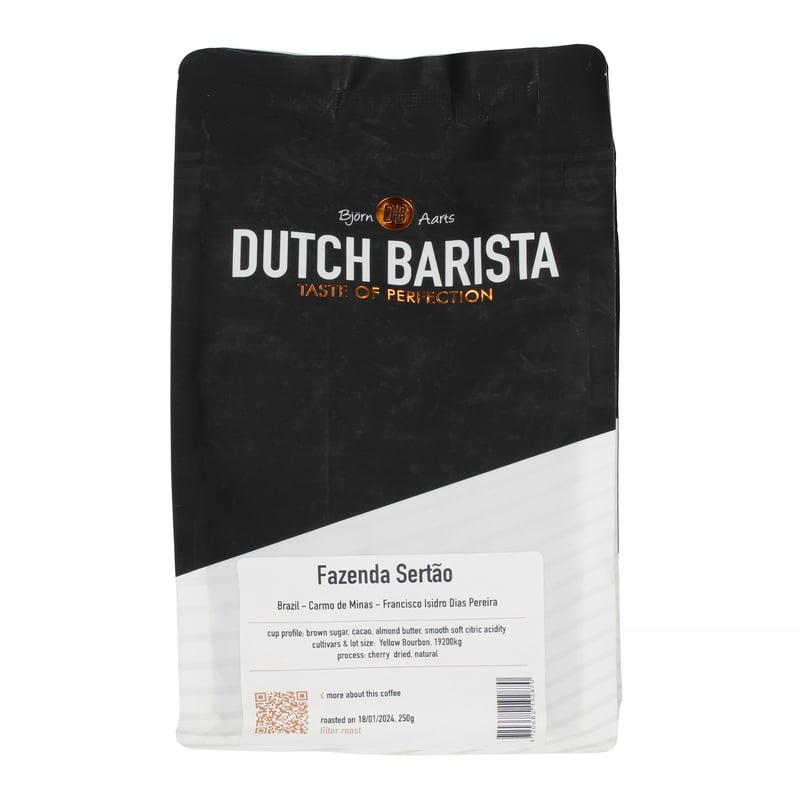 Dutch Barista - Brazylia Fazenda Sertao Natural Filter 250g
