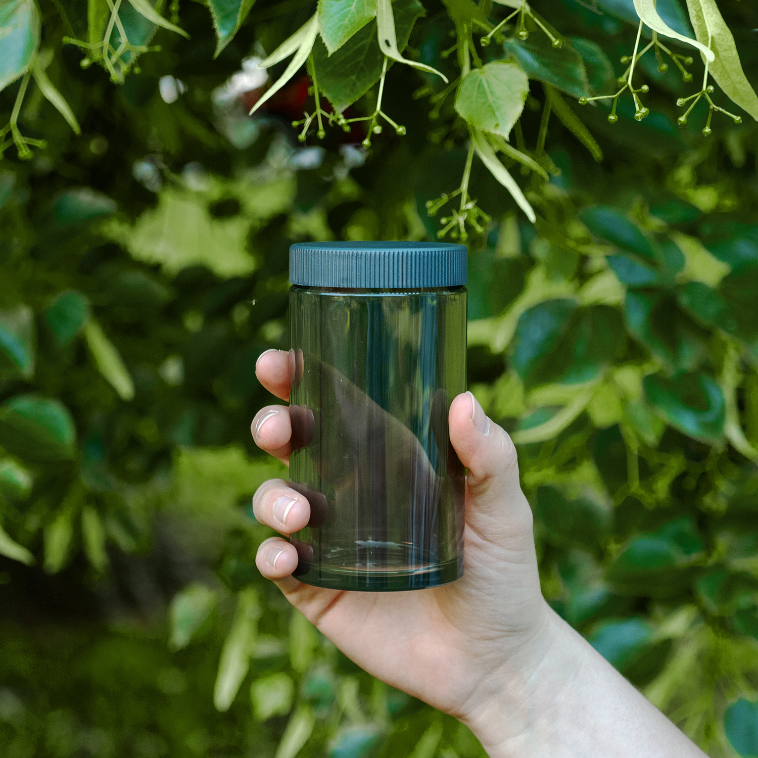 Comandante - Large Bean Jar with Lid - Smoke Polymer