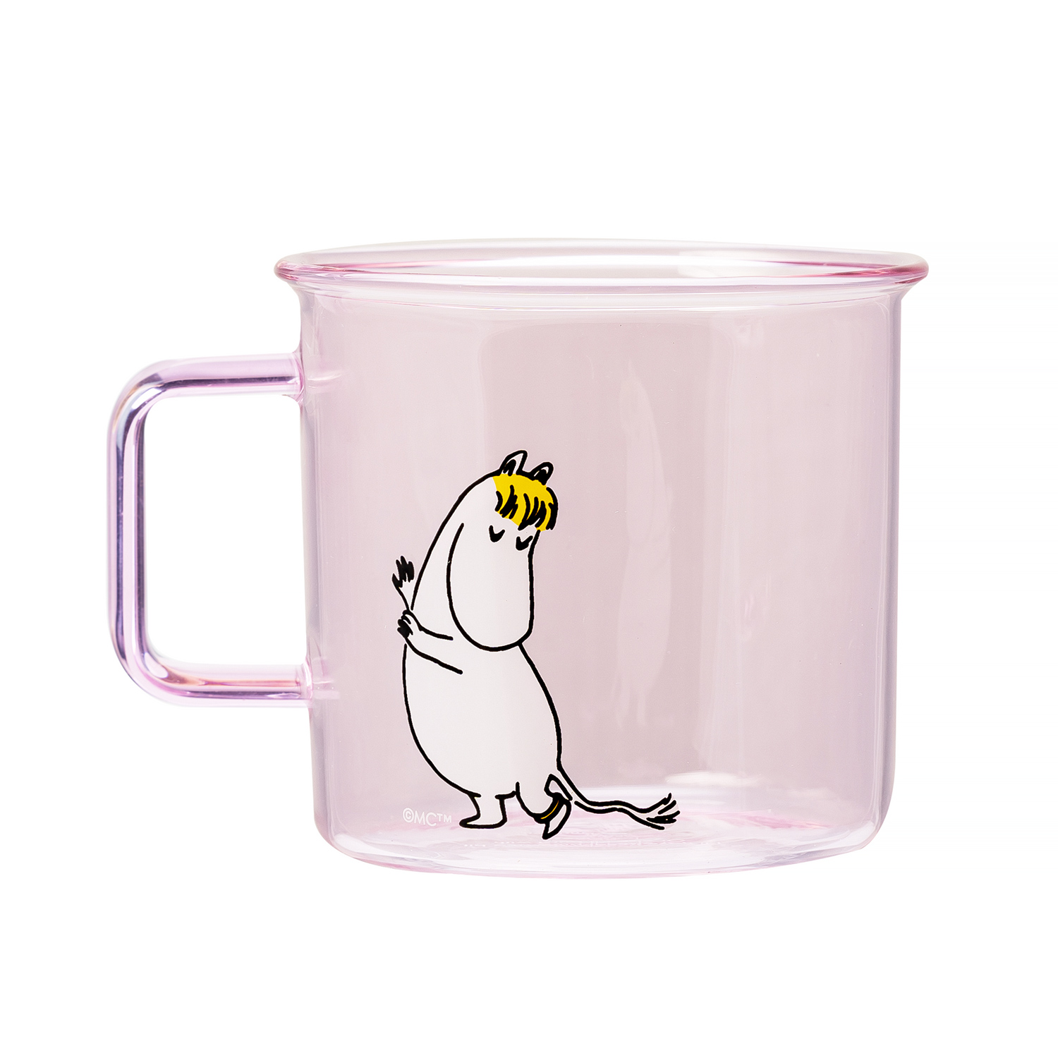 Moomin - Snorkmaiden Glass Mug 350ml Pink