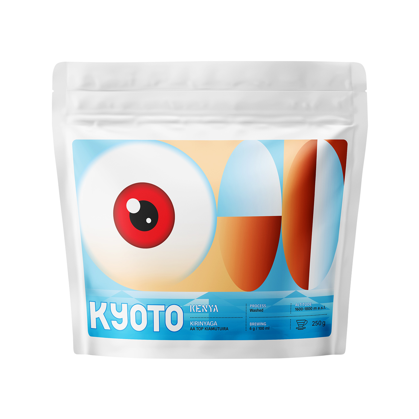 KYOTO - Kenya AA Top Kiamutuira Washed Filter 250 g