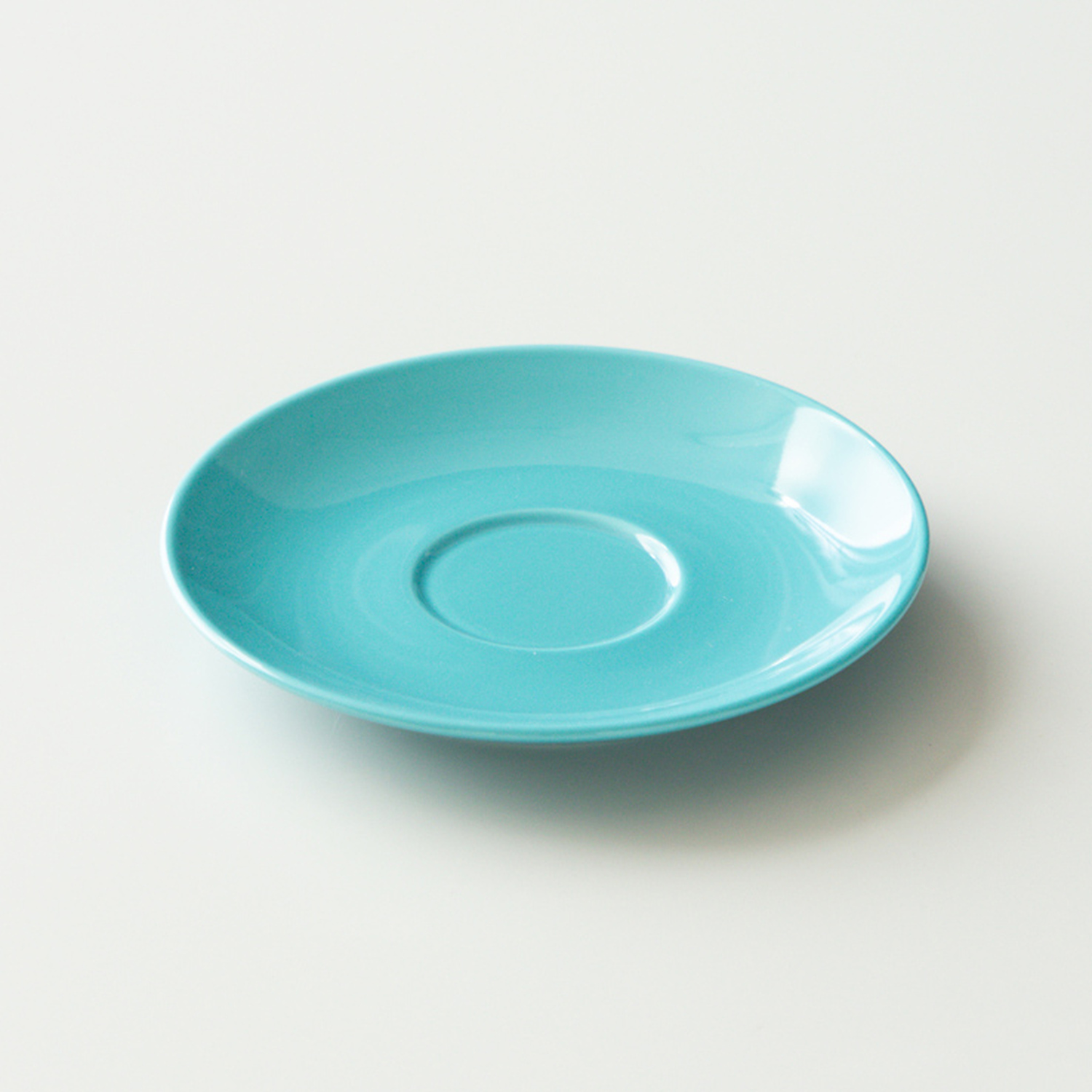 ORIGAMI - Aroma Ceramic Saucer Turquoise