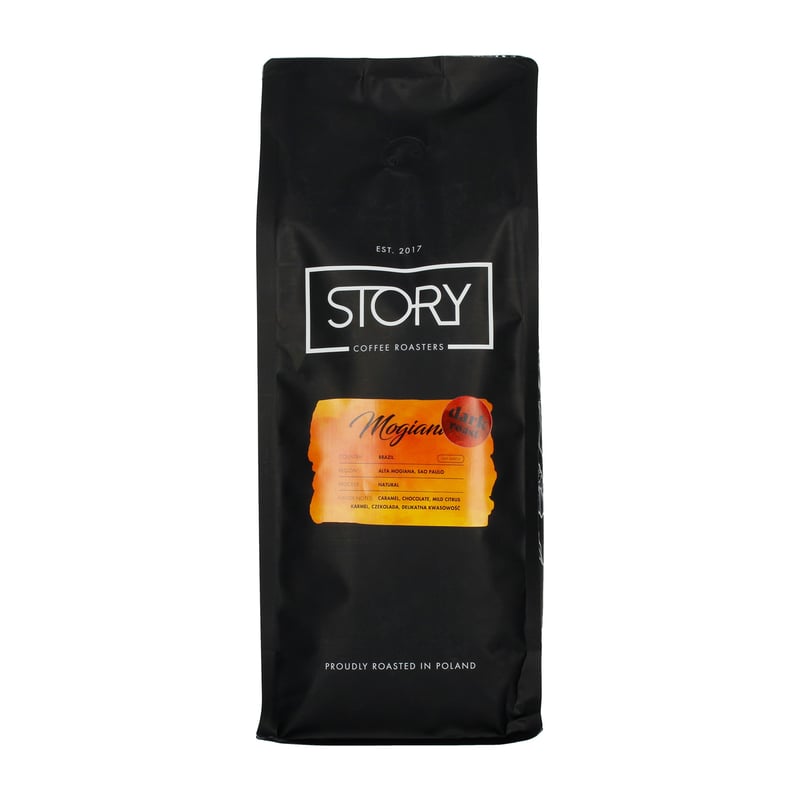 Story Coffee Roasters - Brazylia Mogiana DARK Espresso 1kg (outlet)