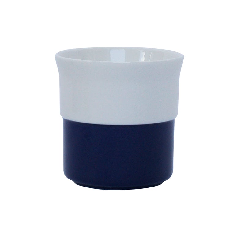 April - Ceramic Cup 200ml White-Navy