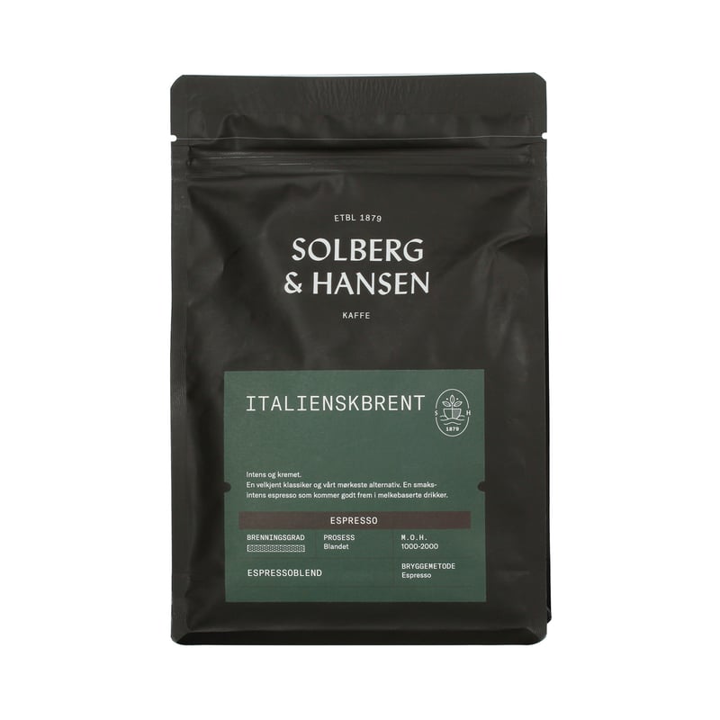 Solberg & Hansen - Italienskbrent Espresso 250g