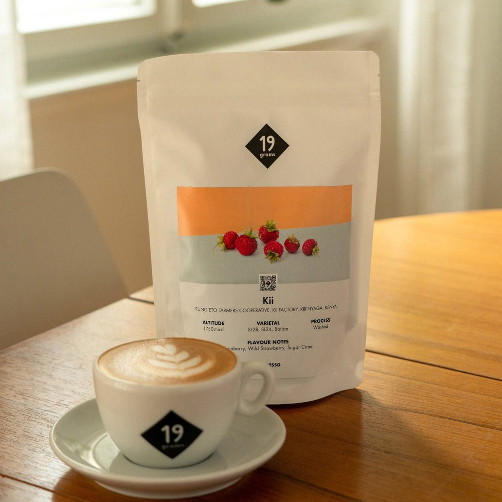 19grams - kawa ziarnista Kenia Kii Washed Espresso 250 g