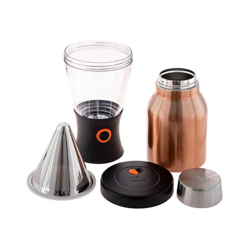 Asobu - Cold Brew Insulated Portable Brewer - Kolor miedziany