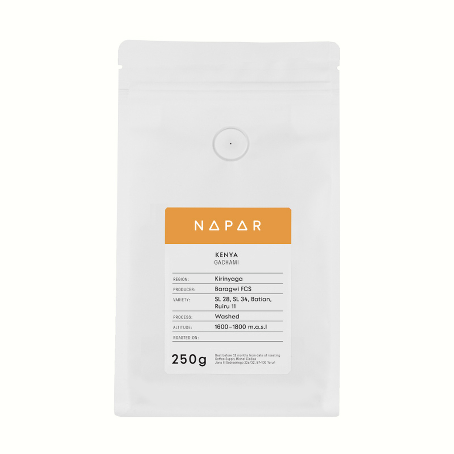 Napar - Kenya Gachami Washed Filter 250g