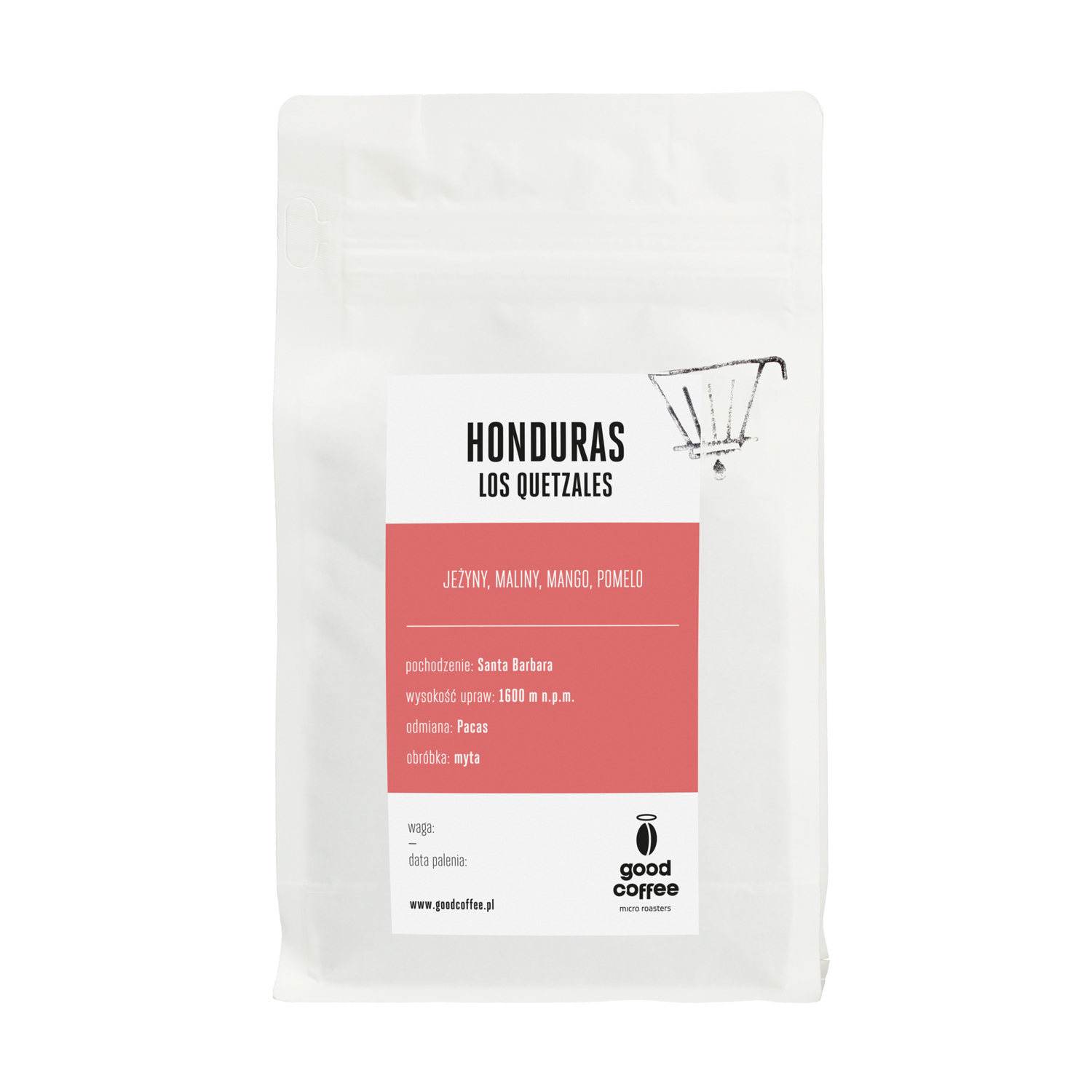 Good Coffee - kawa ziarnista Honduras Los Quetzales Washed Filter 250 g
