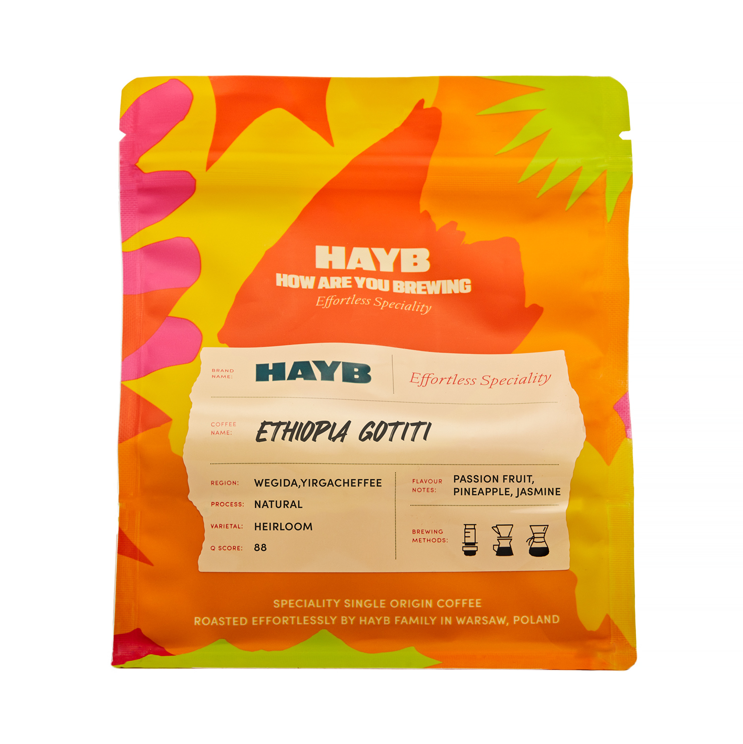 HAYB - Ethiopia Gotiti Natural Filter 250 g