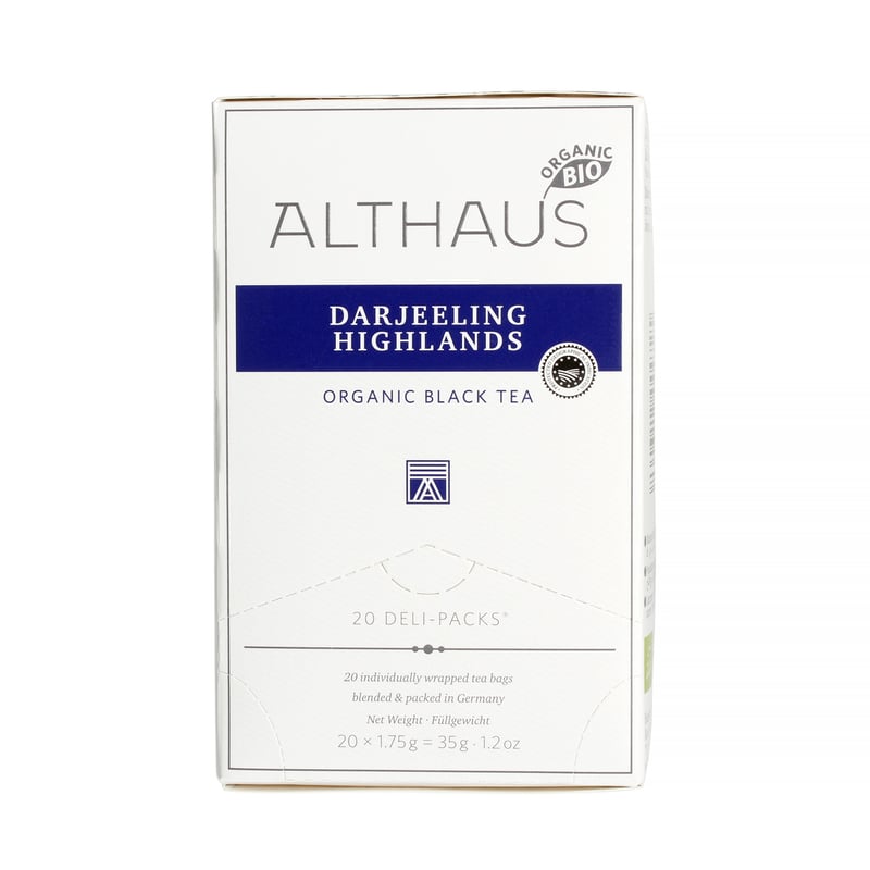 Althaus - Darjeeling Highlands Deli Pack - 20 Tea Bags