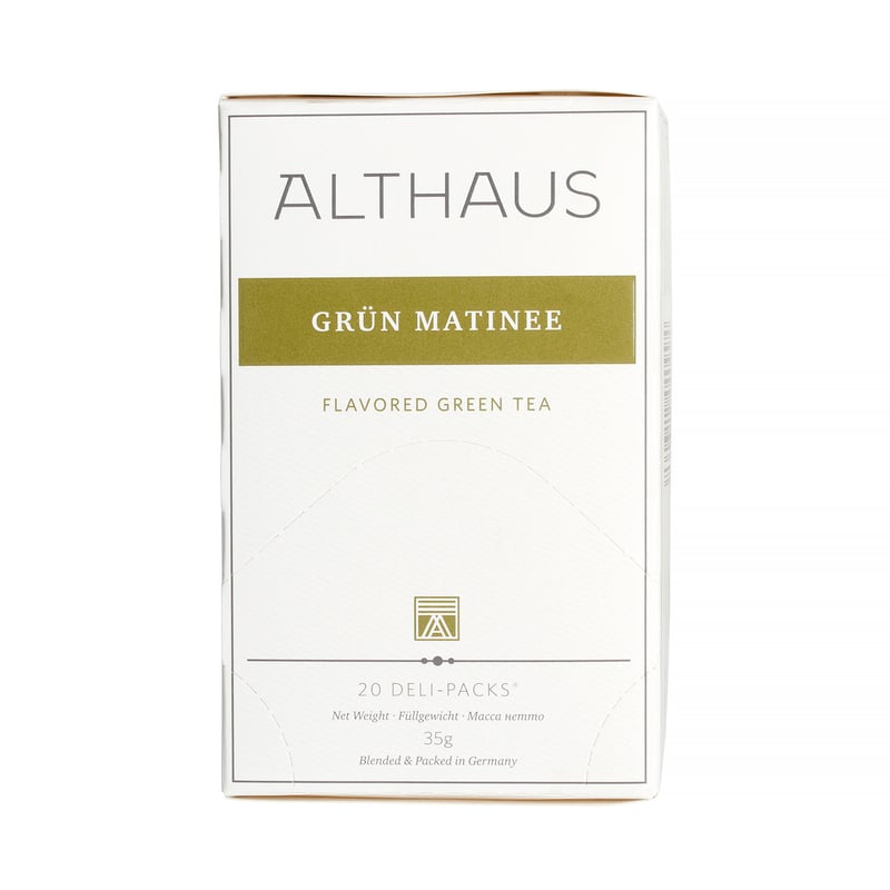 Althaus - Grun Matinee Deli Pack - Herbata 20 saszetek