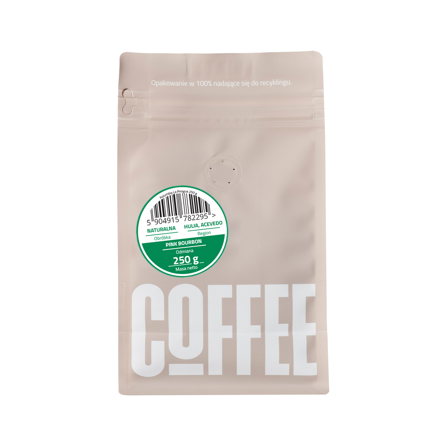 COFFEELAB - Colombia La Piragua Natural Filter 250 g