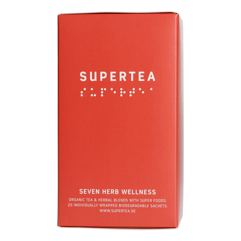 Teministeriet - Supertea Seven Herb Wellness - 20 Tea Bags
