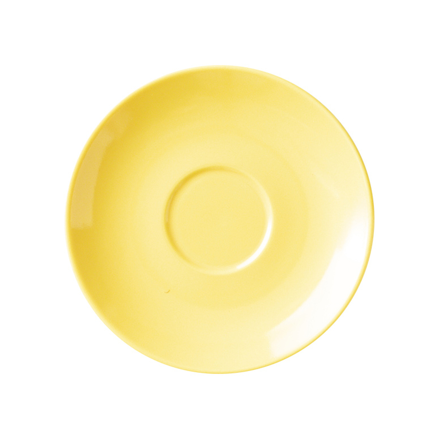 ORIGAMI - Aroma Ceramic Saucer Yellow