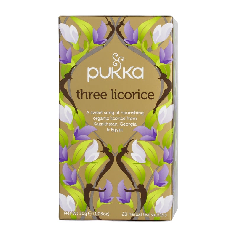 Pukka - Three Licorice BIO - Herbata 20 saszetek