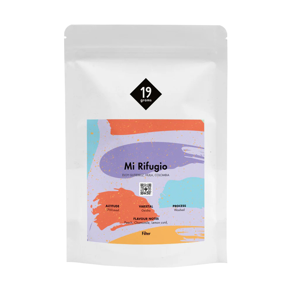 19grams - Colombia Mi Rifugio Geisha Washed Fermented Filter 200g
