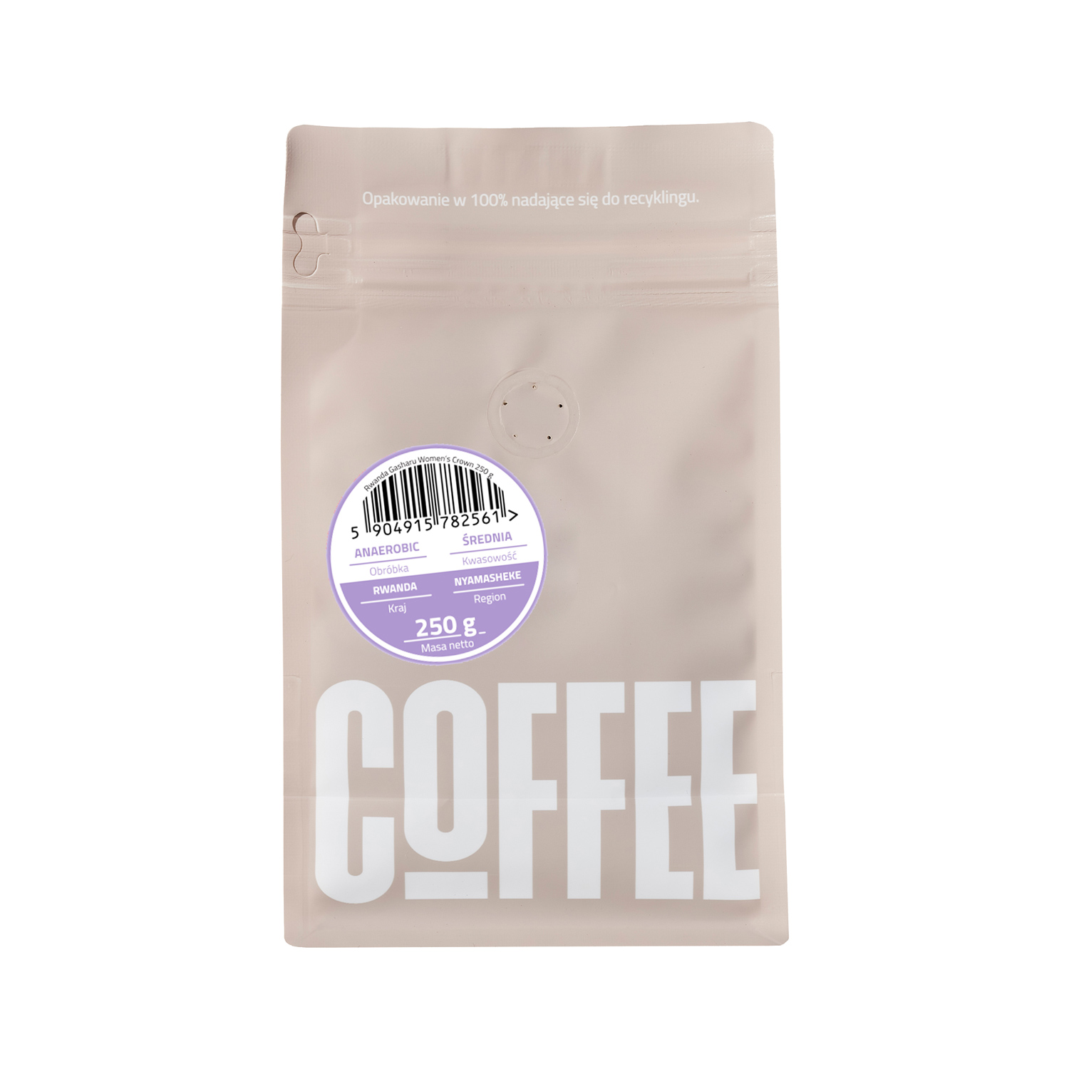 COFFEELAB - kawa ziarnista Rwanda Gasharu Women's Crown Anaerobic Filter 250 g