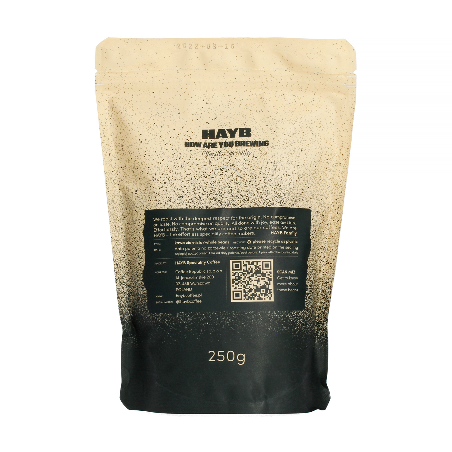 HAYB - Peru Espresso 250g