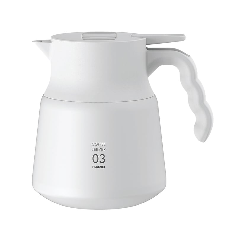 Hario Insulated Stainless Steel Server V60-03 PLUS Biały - 800ml