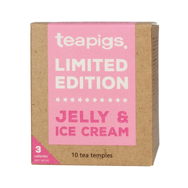 teapigs - Jelly and Ice Cream - Herbata 10 piramidek