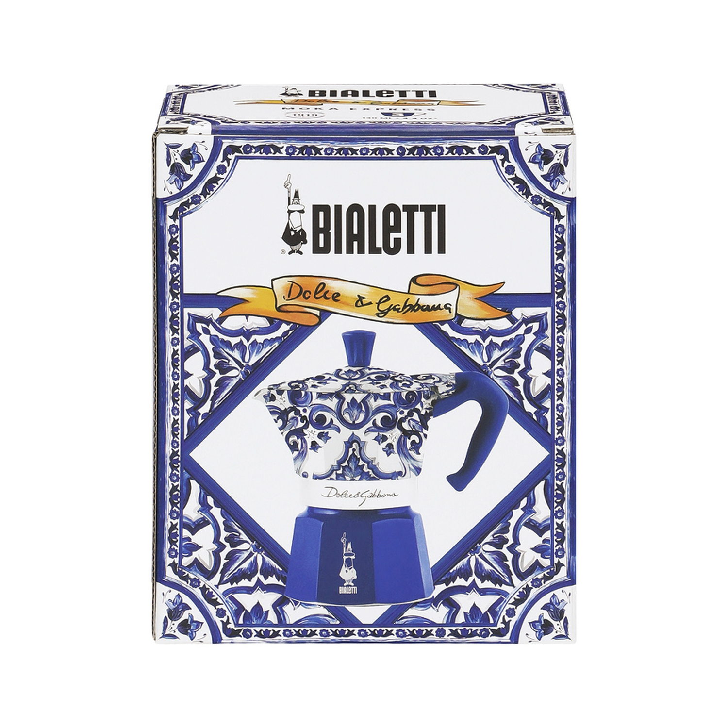 Bialetti Dolce & Gabbana - Moka Express Mediterranean Blue 3tz