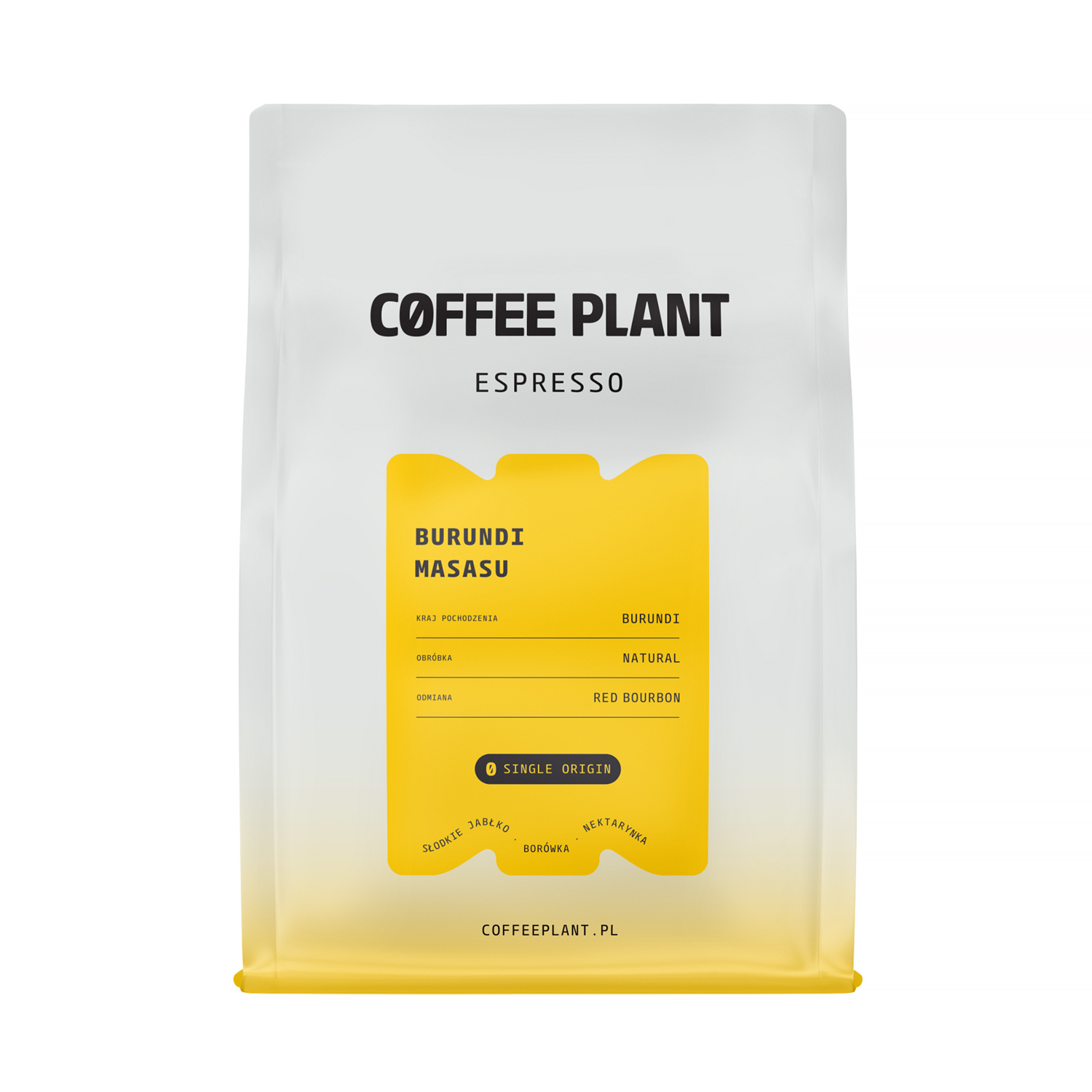 COFFEE PLANT - Burundi Masasu Natural Espresso 250g