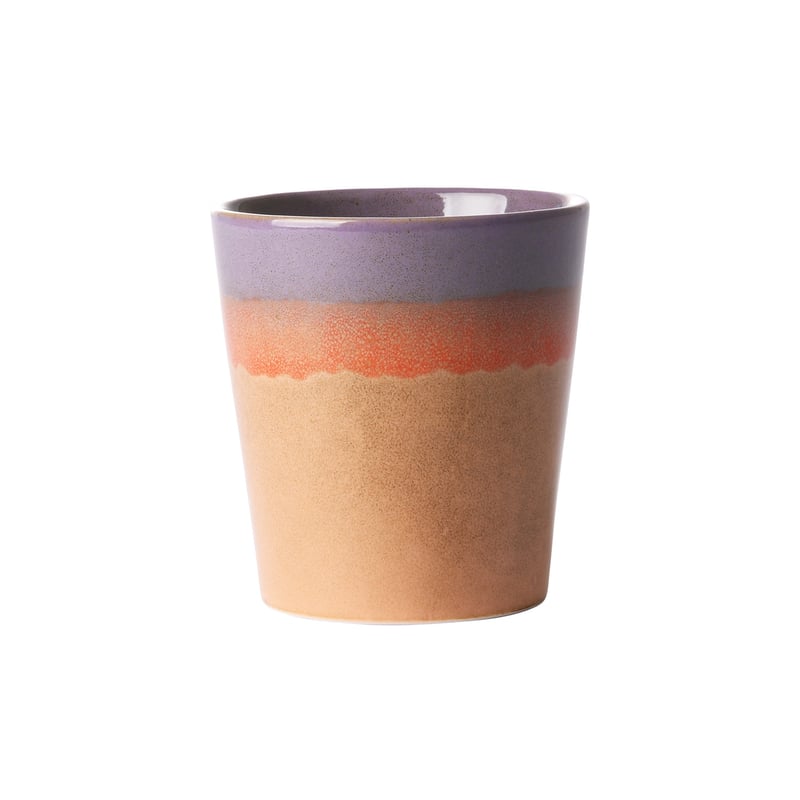 HKliving - 70s Ceramic Mug Sunset 180ml