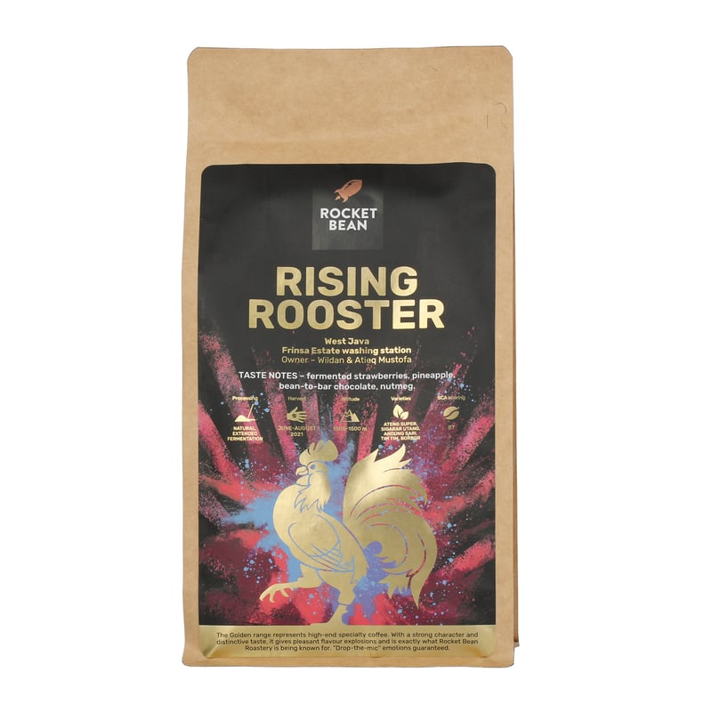 Rocket Bean - Indonesia West Java Rising Rooster Espresso 500g