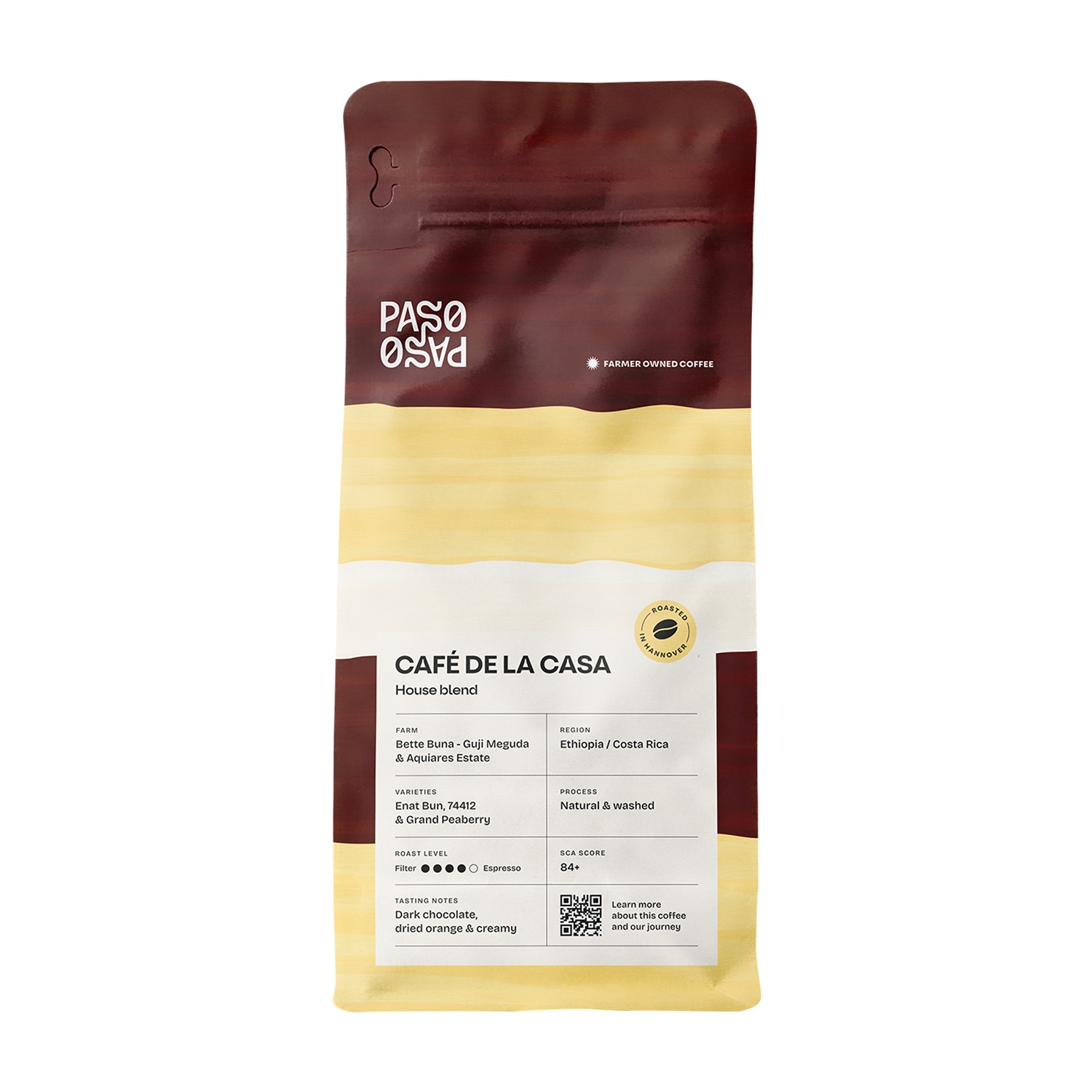 Paso Paso - Café de la casa Espresso 250g