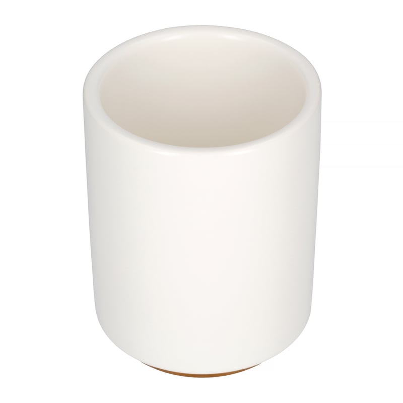 White Monty Insulated Ceramic Cup