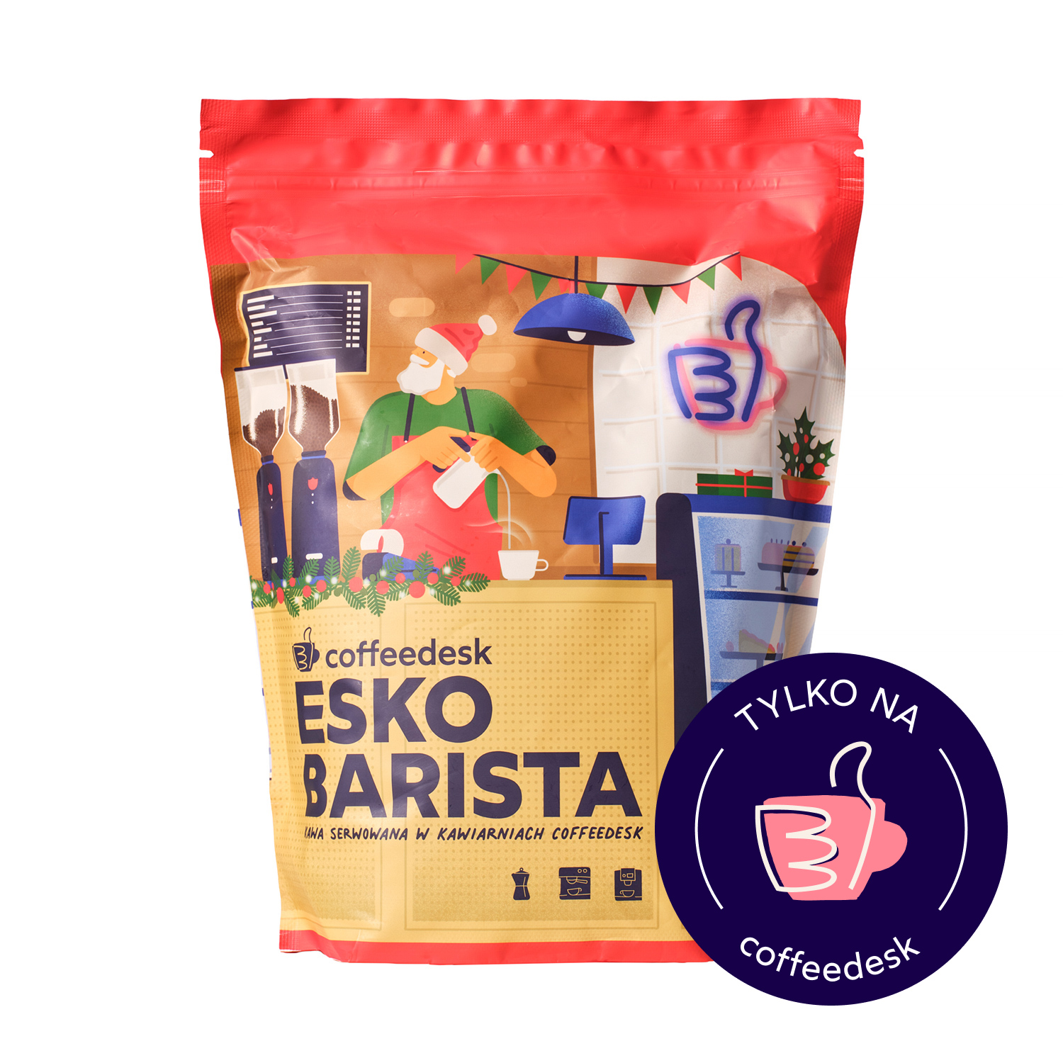 Coffeedesk Xmas Esko Barista - kawa ziarnista Brazylia Campo das Vertentes Espresso 1 kg