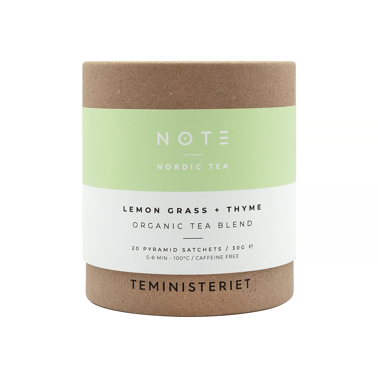 eministeriet - NOTE Lemongrass Thyme Organic - 20 Tea Bags