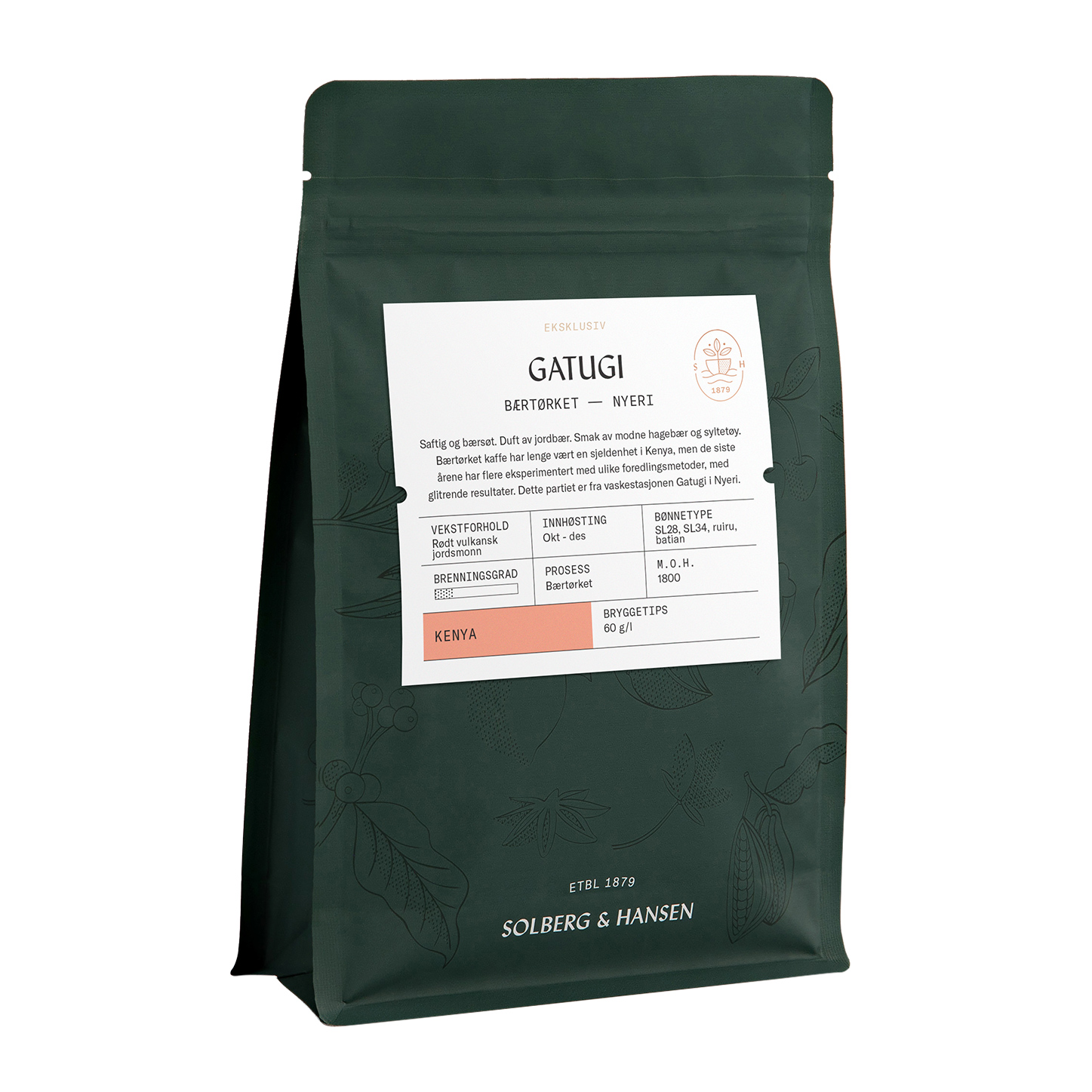 Solberg & Hansen - Kenya Gatugi Nyeri Natural Filter 250g