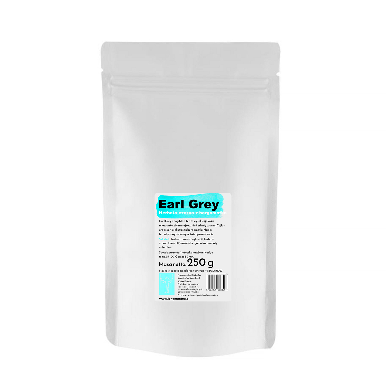 Long Man Tea - Earl Grey - Loose tea 250 g