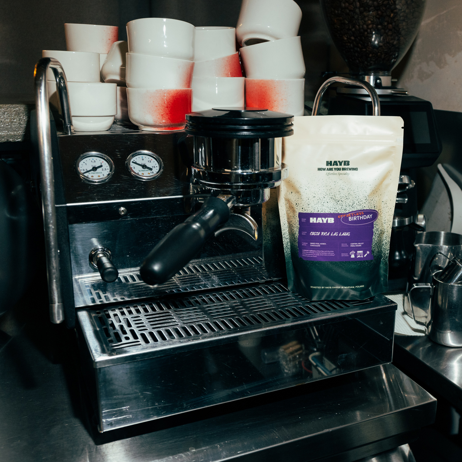 HAYB - Costa Rica Las Lajas Perla Negra Espresso 250 g