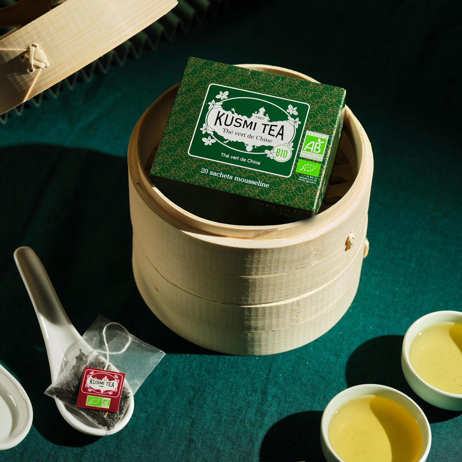 Kusmi Tea - Chinese Green Tea - 20 Tea Bags