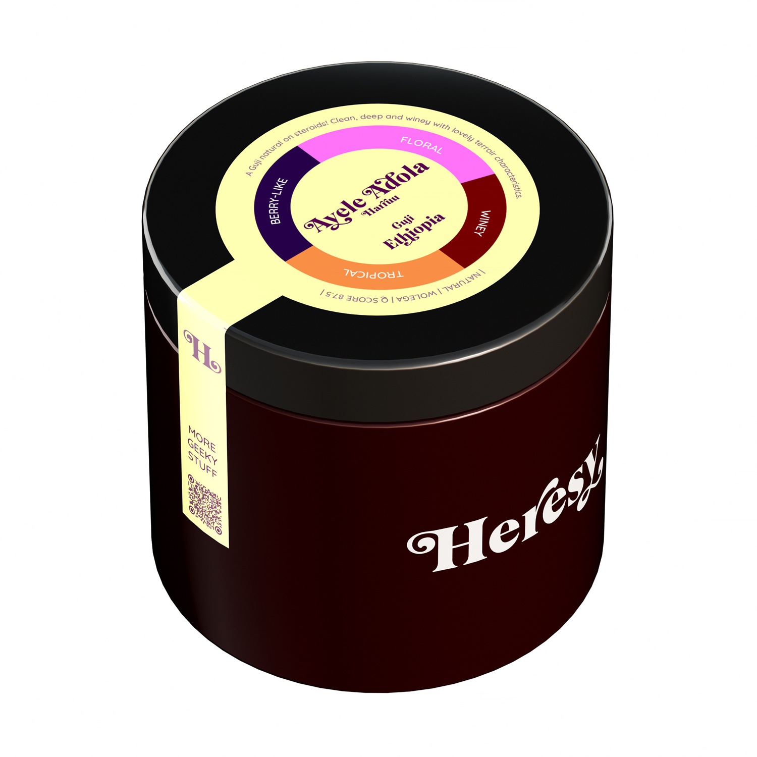 Heresy - kawa ziarnista Etiopia Ayele Adola Natural Filter 252 g