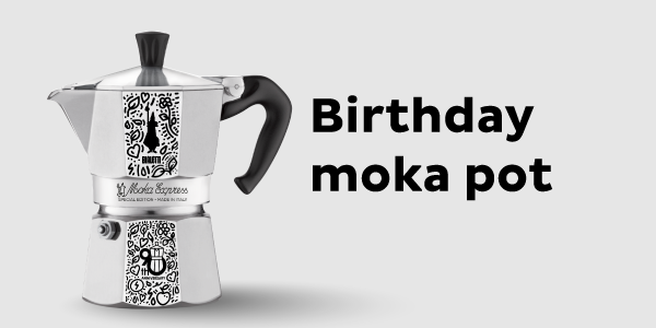 Vintage 90s Coffee Maker Bialetti Moka Express for 6 Cups Aluminium Moka Pot  