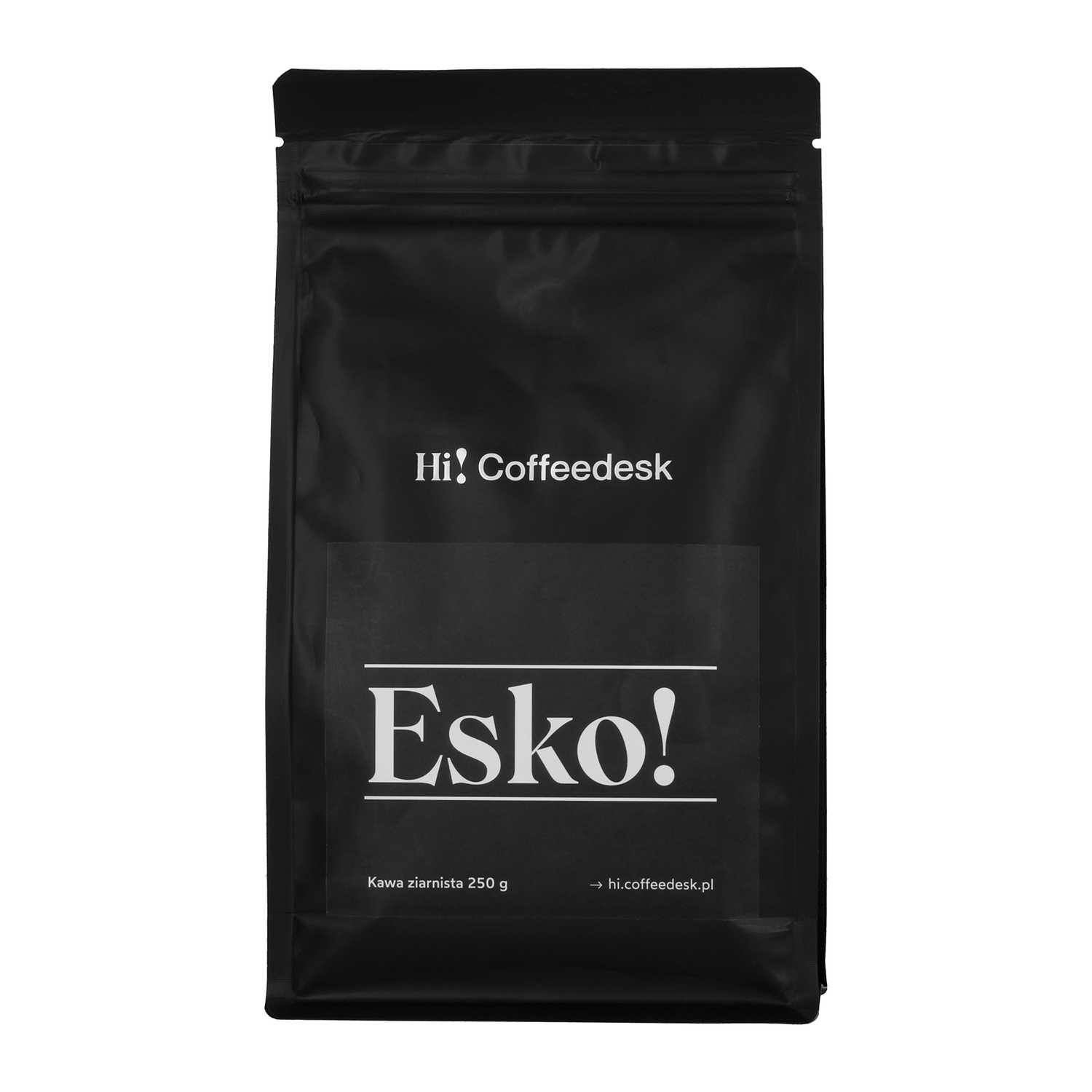 Hi! Coffeedesk - kawa ziarnista Esko! Espresso 250 g (outlet)