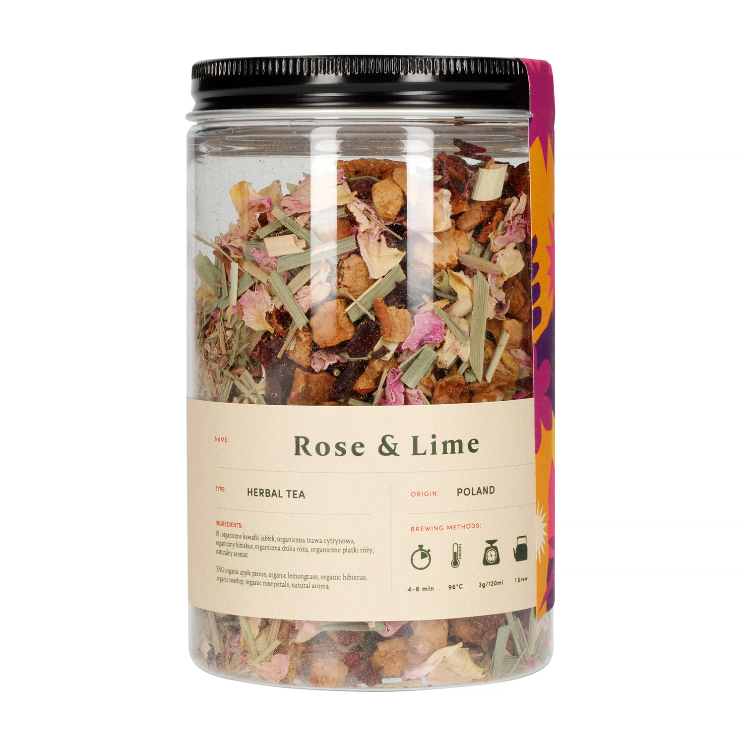 HAYB - Rose & Lime - Loose tea 70g