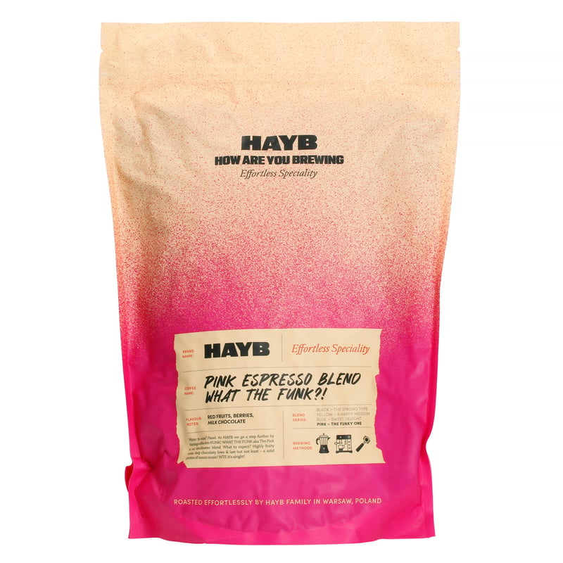HAYB - Pink Espresso Blend WTF 1kg (outlet)