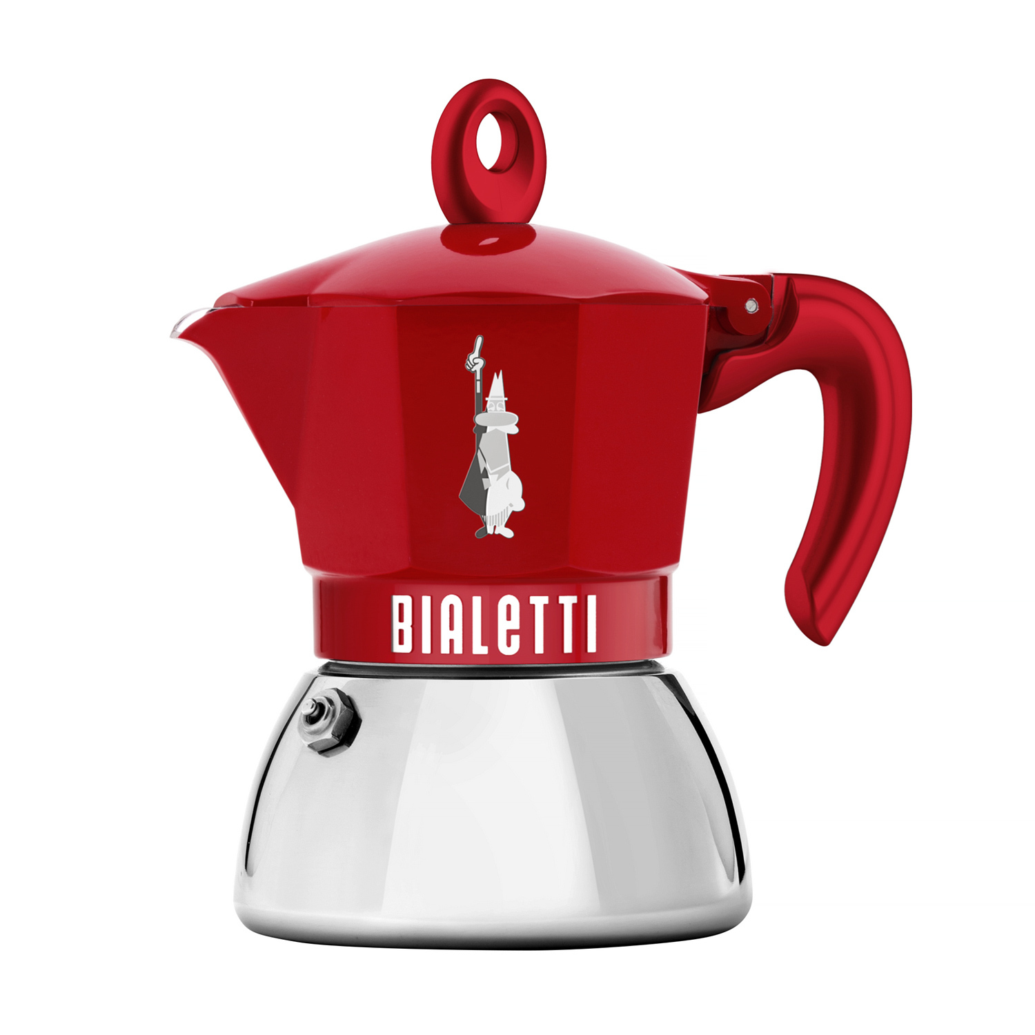 Bialetti - Exclusive - Moka Induction 4tz Czerwona