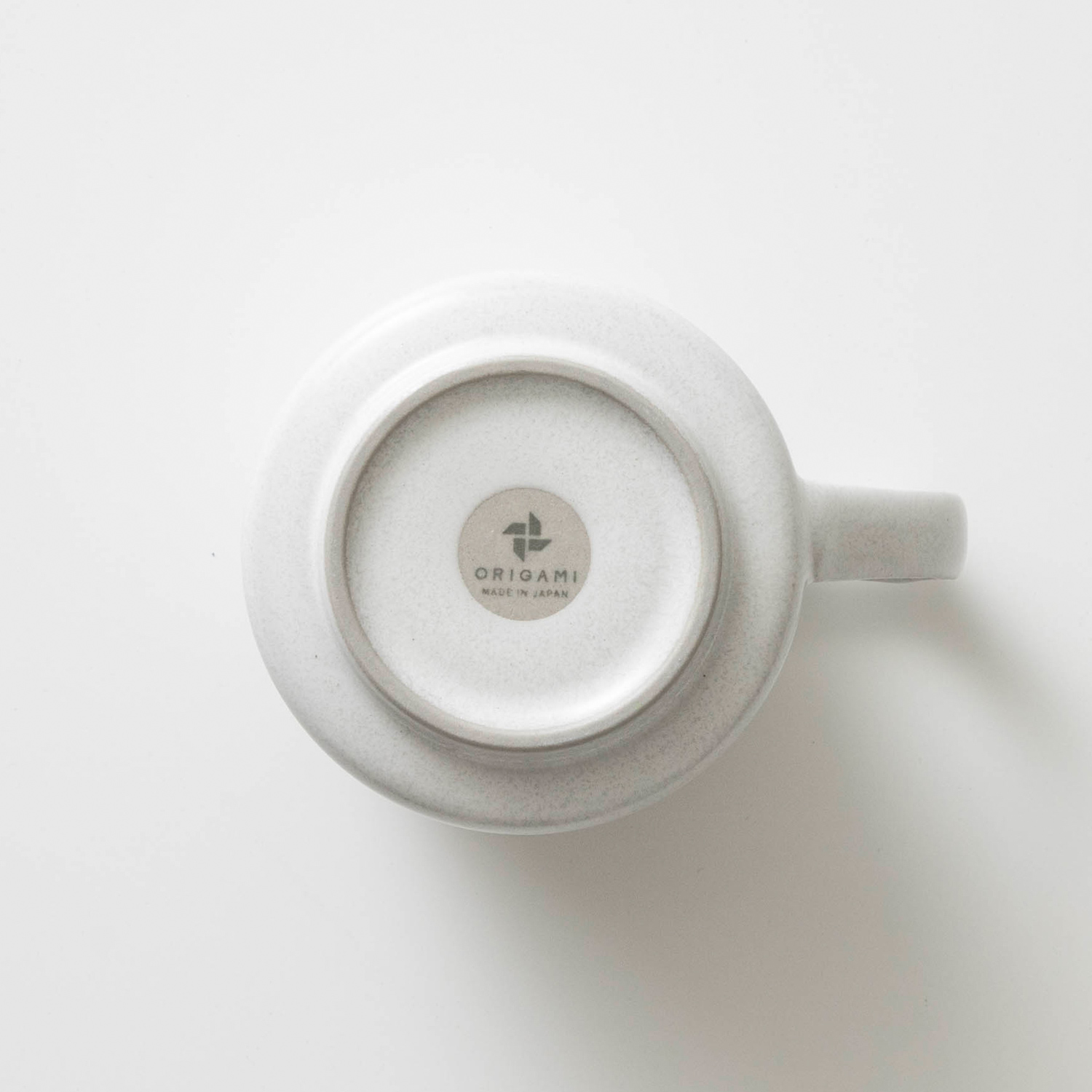 ORIGAMI - Kubek ceramiczny Aroma Vintage 320 ml - Popielaty