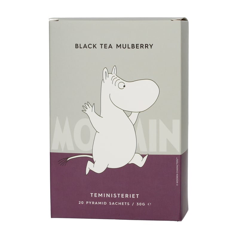 Teministeriet - Moomin Black Tea Mulberry - 20 Tea Bags