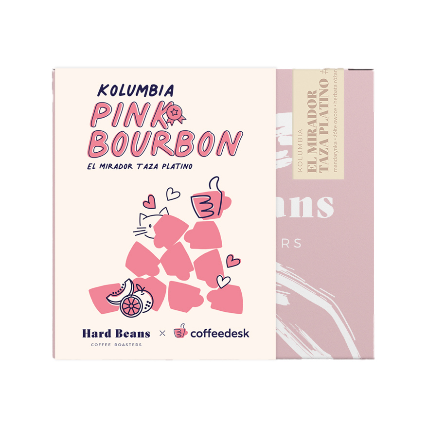 Hard Beans x Coffeedesk - Colombia El Mirador Taza Platino #1 Filter 250g